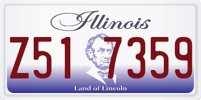 IL license plate Z517359