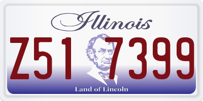 IL license plate Z517399