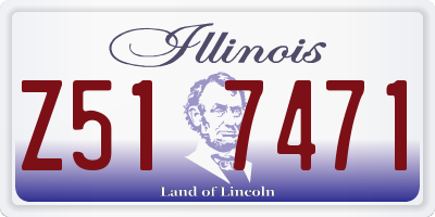 IL license plate Z517471