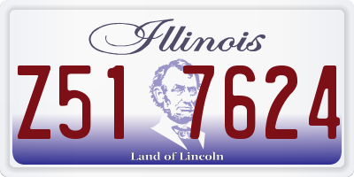 IL license plate Z517624