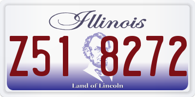 IL license plate Z518272