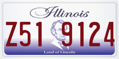 IL license plate Z519124