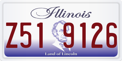 IL license plate Z519126