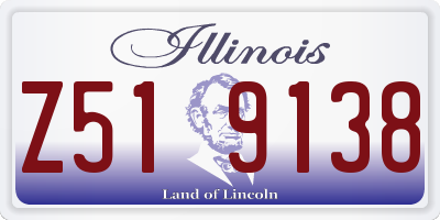 IL license plate Z519138