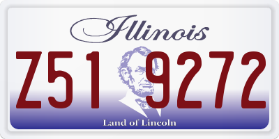IL license plate Z519272