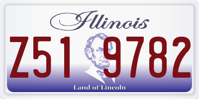 IL license plate Z519782