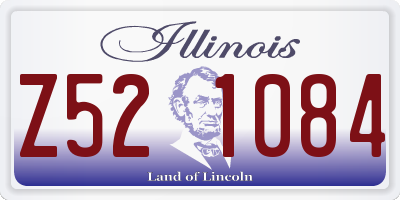 IL license plate Z521084