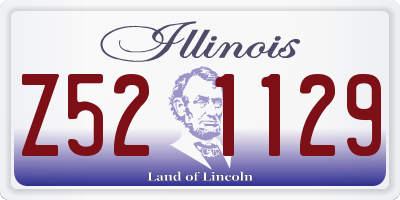 IL license plate Z521129