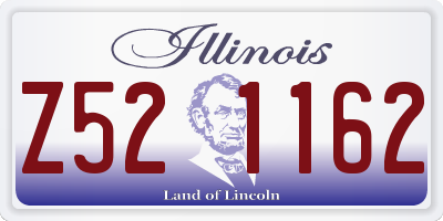IL license plate Z521162