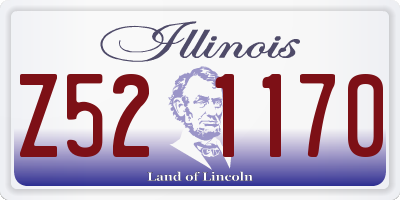 IL license plate Z521170