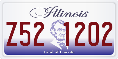 IL license plate Z521202