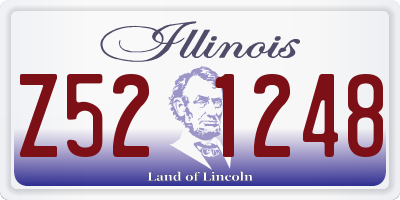 IL license plate Z521248