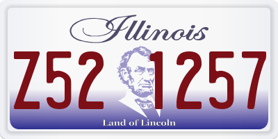 IL license plate Z521257