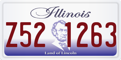 IL license plate Z521263