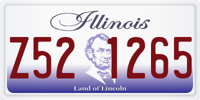 IL license plate Z521265