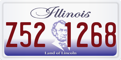 IL license plate Z521268