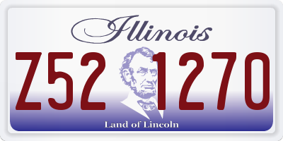 IL license plate Z521270