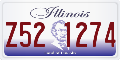 IL license plate Z521274