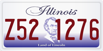 IL license plate Z521276