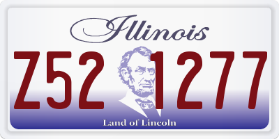 IL license plate Z521277