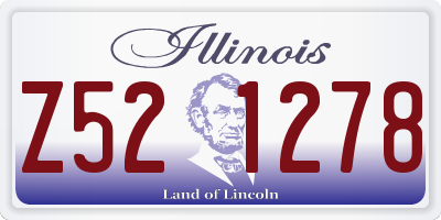 IL license plate Z521278