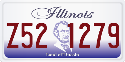 IL license plate Z521279
