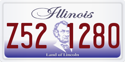 IL license plate Z521280