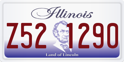 IL license plate Z521290