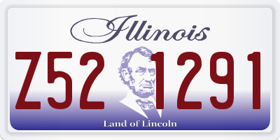 IL license plate Z521291