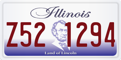 IL license plate Z521294