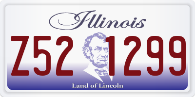 IL license plate Z521299
