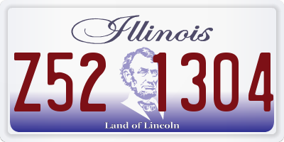 IL license plate Z521304