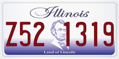 IL license plate Z521319