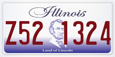 IL license plate Z521324