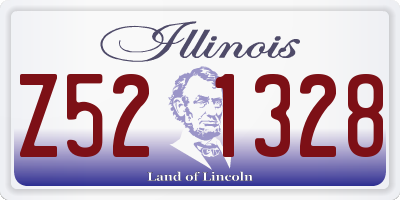 IL license plate Z521328