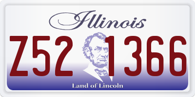 IL license plate Z521366