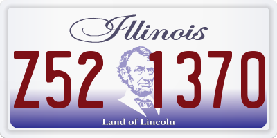 IL license plate Z521370