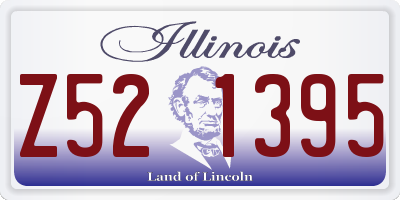 IL license plate Z521395