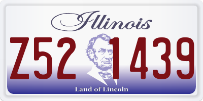 IL license plate Z521439