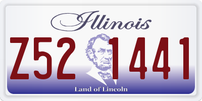 IL license plate Z521441