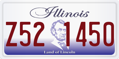 IL license plate Z521450