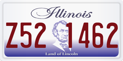 IL license plate Z521462