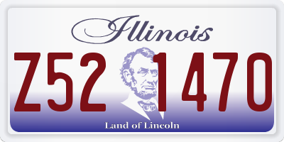 IL license plate Z521470
