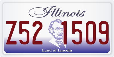IL license plate Z521509