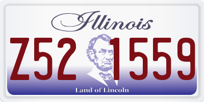 IL license plate Z521559