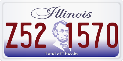 IL license plate Z521570