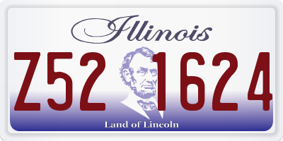 IL license plate Z521624