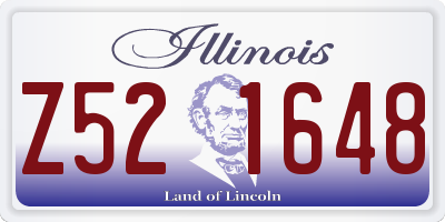 IL license plate Z521648