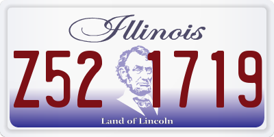 IL license plate Z521719