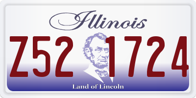 IL license plate Z521724